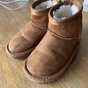 Dream Pairs Brown Suede Ankle Boots